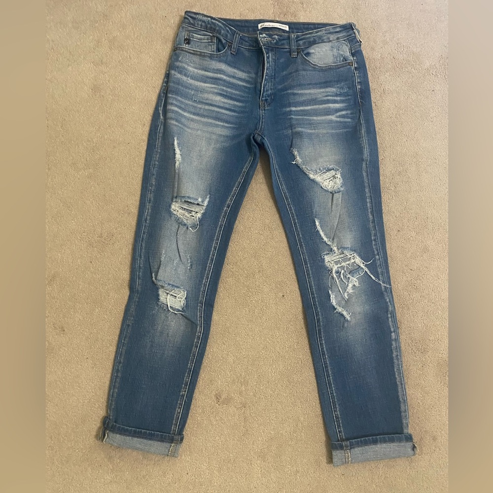 KanCan Distressed Blue Jeans
